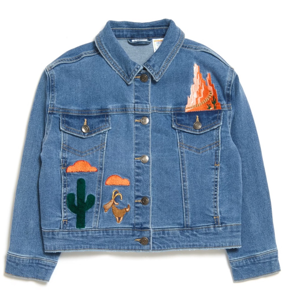 Disney World ily Big Thunder Mountain Railroad Jean Jacket